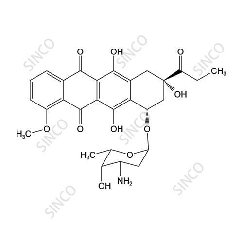 Daunorubicin EP Impurity F (8-Ethyl Daunorubicin)