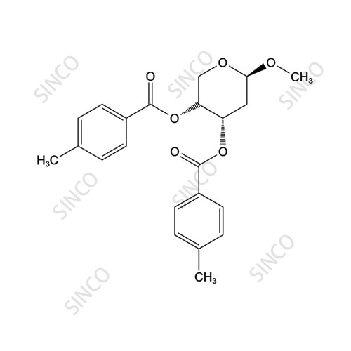 Decitabine impurity 6 (beta-D-Erythro-Pentopyranoside-Methyl-2-Deoxy-bis(4-methylbenzoate))