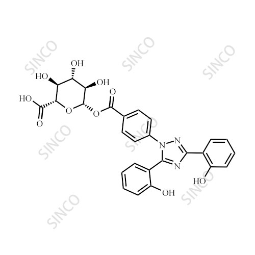 Deferasirox Acyl beta-D-Glucuronide