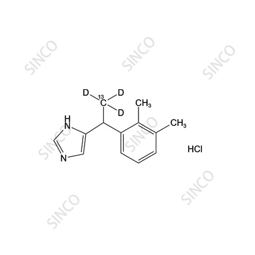 Medetomidine-13C,d3 Hydrochloride