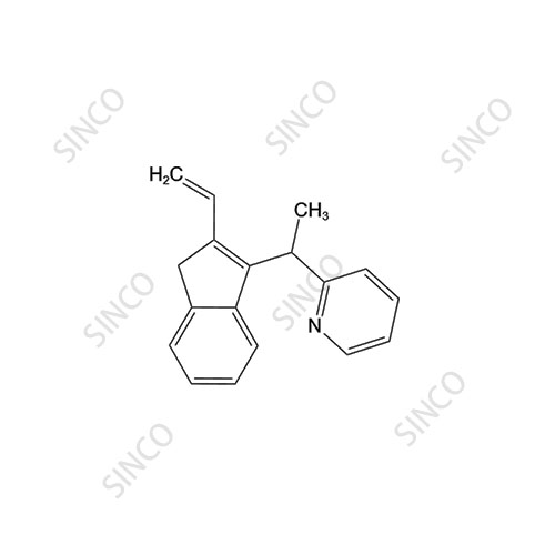 Dimethindene Impurity H (2-[(1RS)-1-(2-ethenyl-1H-Inden-3-yl)ethyl]pyridine)