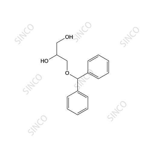 Diphenhydramine Related Compound [3-(Benzyhdryloxy)propane-1,2-diol]