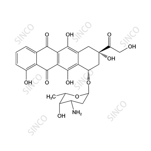 Desmethyl doxorubicin (14-Hydroxycarminomycin)