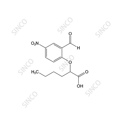 2-(2-Formyl-4-Nitrophenoxy)-Hexanoic Acid