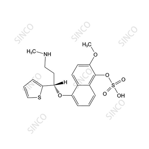 5-Hydroxy-6-methoxy duloxetine sulfate