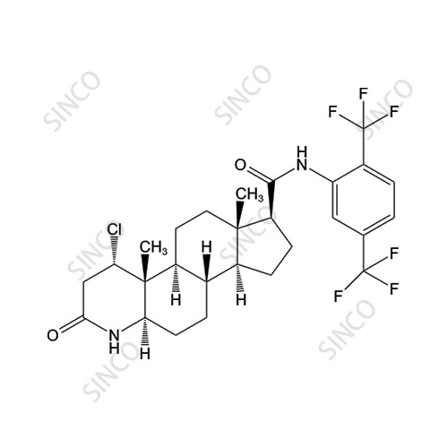 Dutasteride Impurity F (1-Chloro Dihydro Dutasteride)