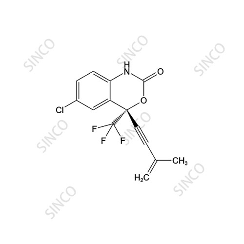 Efavirenz impurity ((S)-6-chloro-4-(3-methylbut-3-en-1-ynyl)-4-(trifluoromethyl)-2 H-3,1-benzoxazin-2-one )