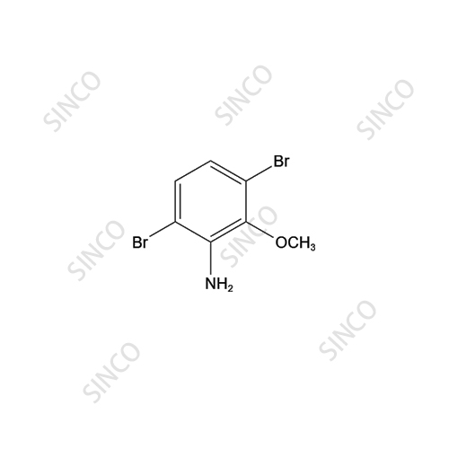 2-Methoxy-3,6-dibromo aniline