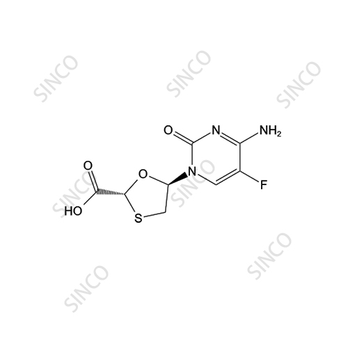 (2R, 5R)-Emtricitabine Acid