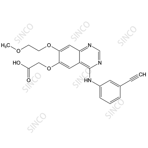 Desmethyl Erlotinib Carboxylate Acid