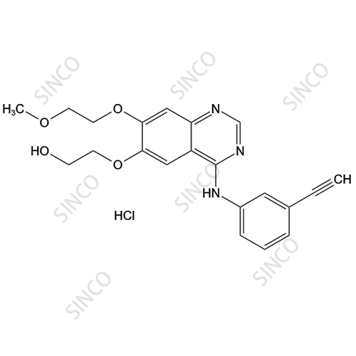 Erlotinib O-Desmethyl Metabolite Isomer (M14) HCl