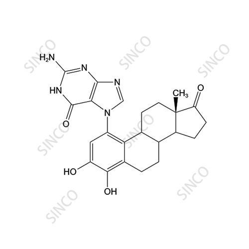 4-Hydroxy estrone 1-N7-guanine