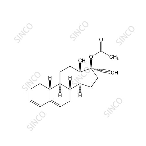 Ethynodiol Impurity (17-alfa-Ethinyl-17-beta-Acettoxy-3,5-Estradien Impurity)