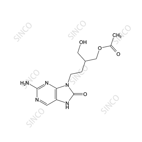 8-Oxo-desacetylated famciclovir