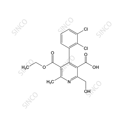 Felodipine Metabolite (5-carboxy-6-hydroxymethyl-dehydro Felodipine)