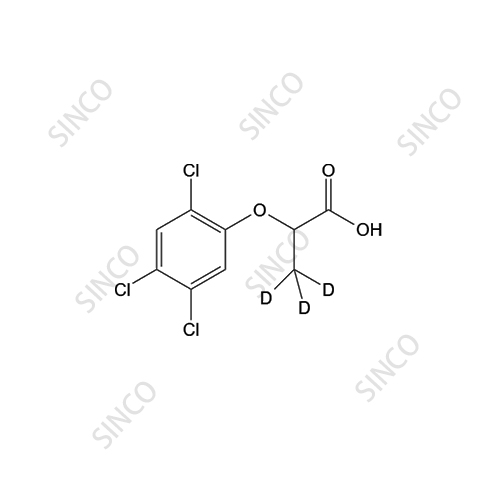 Fenoprop-D3 ( 2-(2,4,5-Trichlorophenoxy)propionic acid-D3)