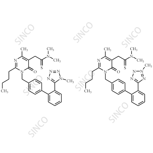 Fimasartan Impurity 1 (Mixture of J and K)