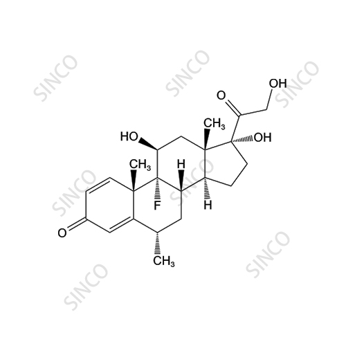 (6a, 11ß)-9-fluoro-11,17, 21-Trihydroxy-6-Methylpregna-1, 4-Diene-3, 20-Dione