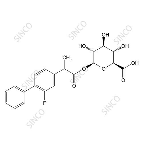 Flurbiprofen Acyl Glucuronide (racemic mixture)