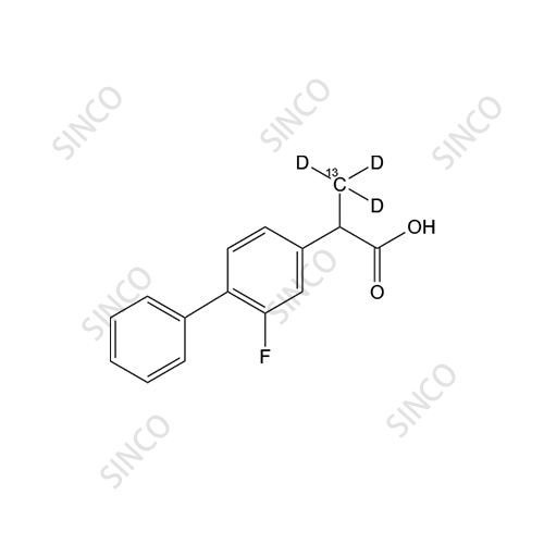 Flurbiprofen-13C-D3