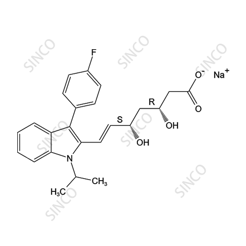 (+)-3R,5S-Fluvastatin sodium salt