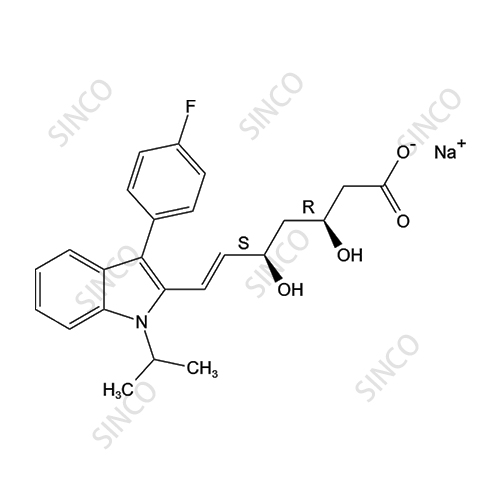 (-)-3S,5R-Fluvastatin sodium salt