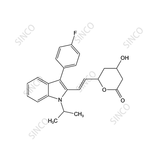 Fluvastatin lactone (racemic mixture)