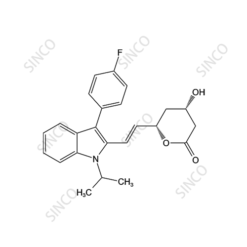 Fluvastatin lactone-mixture of four isomers