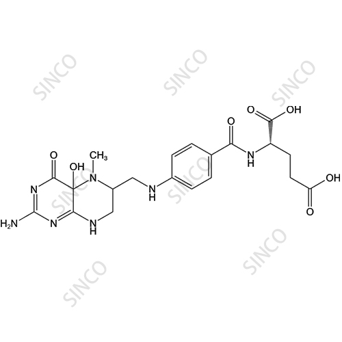 -alfa-Hydroxy-5-Methyltetrahydrofolic Acid