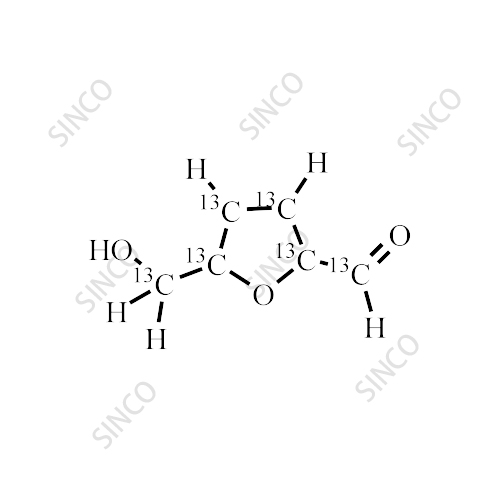 5-Hydroxymethylfurfural-13C6