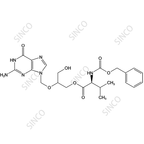 N-Carbobenzyloxy-L-valinyl-ganciclovir