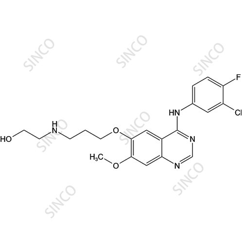 3-Desmorpholinyl-3-hydroxyethylamino Gefitinib