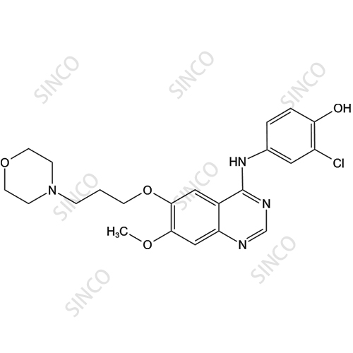 4-Defluoro-4-hydroxy Gefitinib