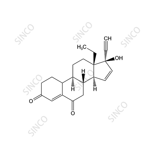 Gestodene Impurity E (6-keto Gestodene )