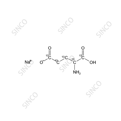 Glutamic-13C5 Acid Sodium Salt