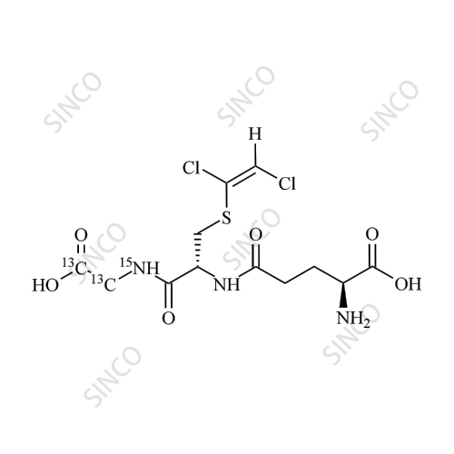 S-(1,2-Dichlorovinyl)-Glutathione-13C2-15N