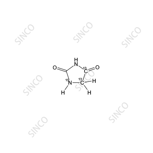 Hydantoin-4,5-13C2, 15N