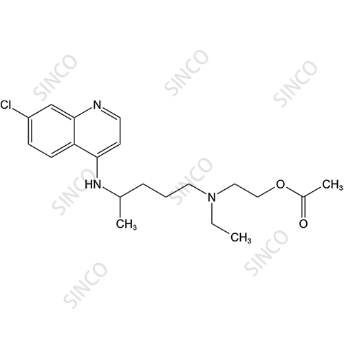 Hydroxychloroquine O-Acetate