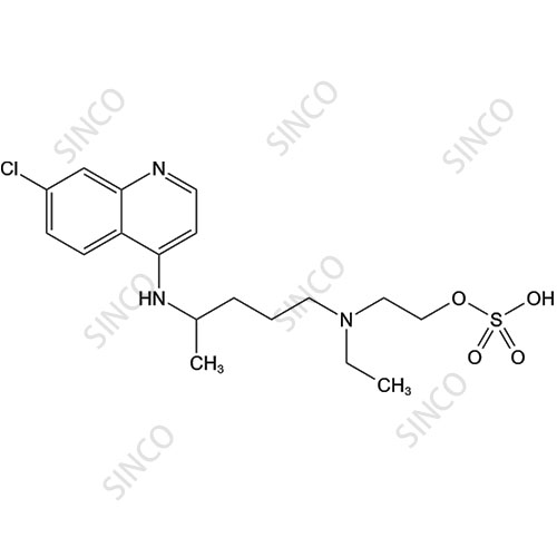 Hydroxychloroquine O-Sulfate