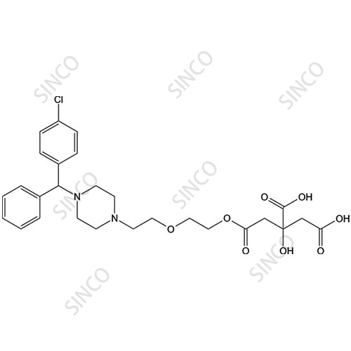 Hydroxyzine Citrate Impurity 1