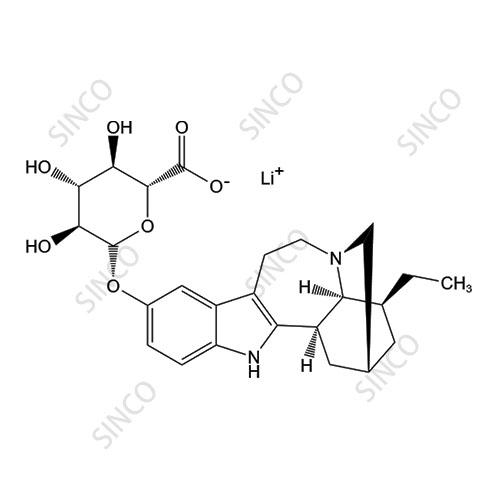 Noribogaine Glucuronide Lithium Salt