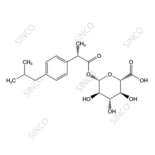 S-Ibuprofen-Acyl-beta-D-Glucuronide