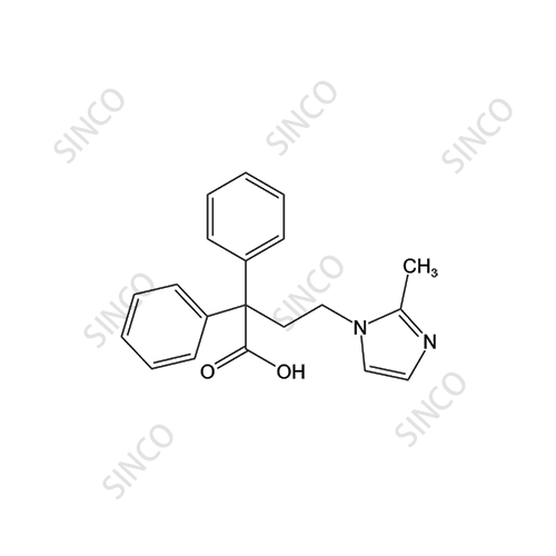 Imidafenacin Related Compound 4 (4-(2-Methyl-1H-Imidazol-1-yl)-2,2-Diphenylbutanoic Acid)