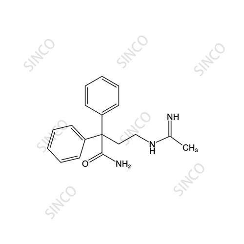 Imidafenacin Related Compound 6 (4-Acetimidoylamino-2,2-Diphenylbutanamide)