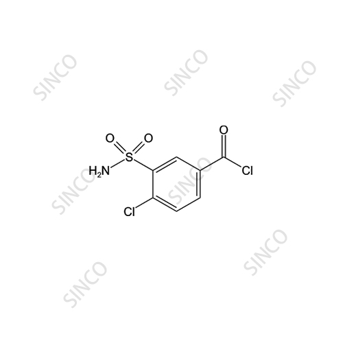 Indapamide Impurity (4-Chloro-3-Sulfamoylbenzoyl Chloride)