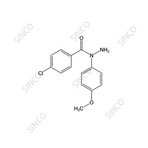 Indomethacin impurity (4-chloro-1-(4-Methoxyphenyl)benzohydrazide)