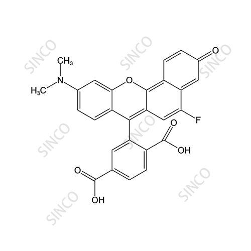 Intracellular pH Indicator 2 (2-(10-Dimethylamino-5-fluoro-3-oxo-3H-benzo(c)xanthen-7-yl)-Terephthalic Acid)