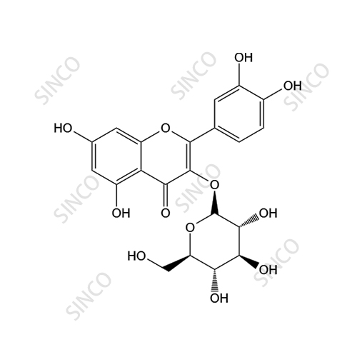 Isoquercetin (Quercetin 3-O-beta-D-Glucoside)