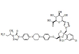 Itraconazole N-Glucuronide