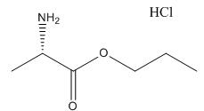 L-alanine n-propyl ester hydrochloride